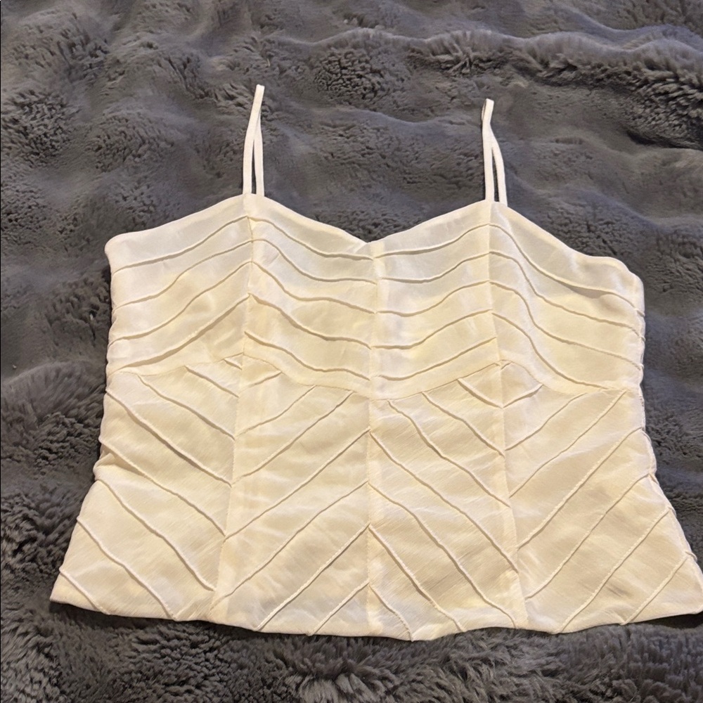 Elegant Cream Camisole Top